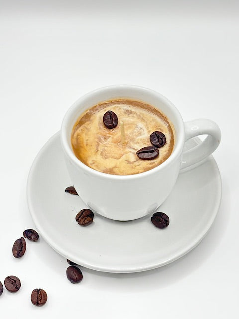 3 Bean Espresso Coffe Cup Candle