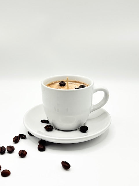 3 Bean Espresso Coffe Cup Candle