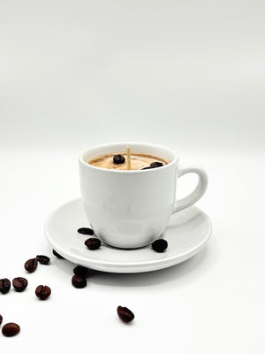 3 Bean Espresso Coffe Cup Candle