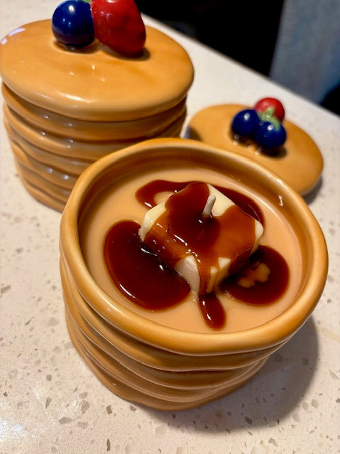Soy Pancake Candle