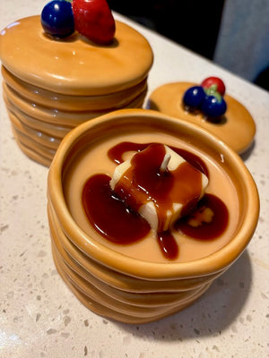 Soy Pancake Candle