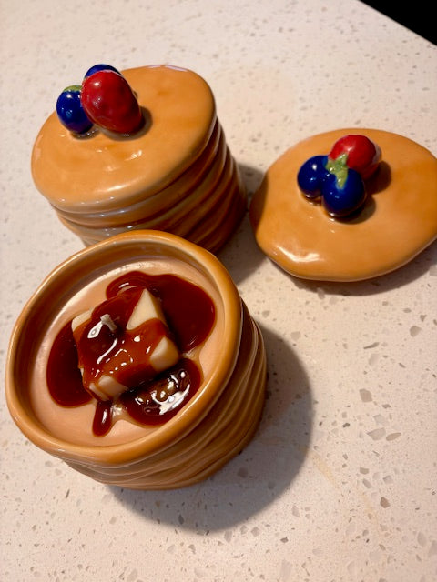 Soy Pancake Candle