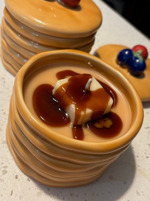 Soy Pancake Candle