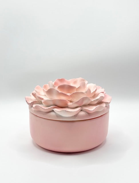 Gardenia Peony Fragrance Candle/Trinket box