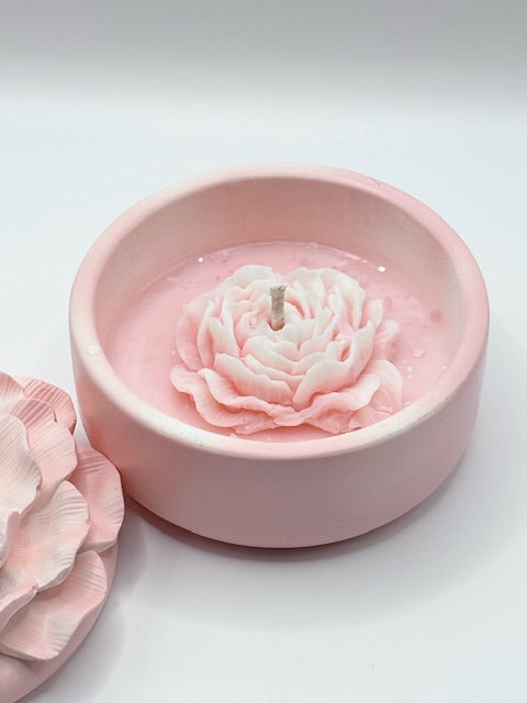Gardenia Peony Fragrance Candle/Trinket box